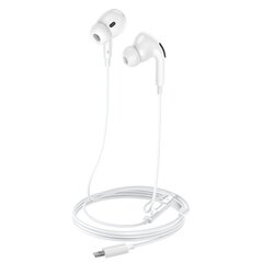 Borofone Earphones BM30 Pro Original Series with Lightning plug white цена и информация | Наушники | pigu.lt