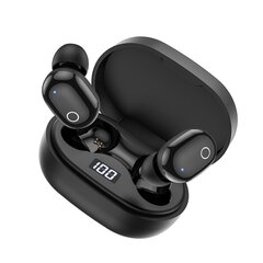 Borofone TWS Bluetooth Earphones BW06 Manner Black цена и информация | Наушники | pigu.lt