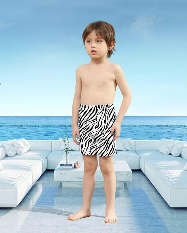 Plaukimo šortai berniukams Kouric, juodi/balti kaina ir informacija | Maudymosi šortai berniukams | pigu.lt