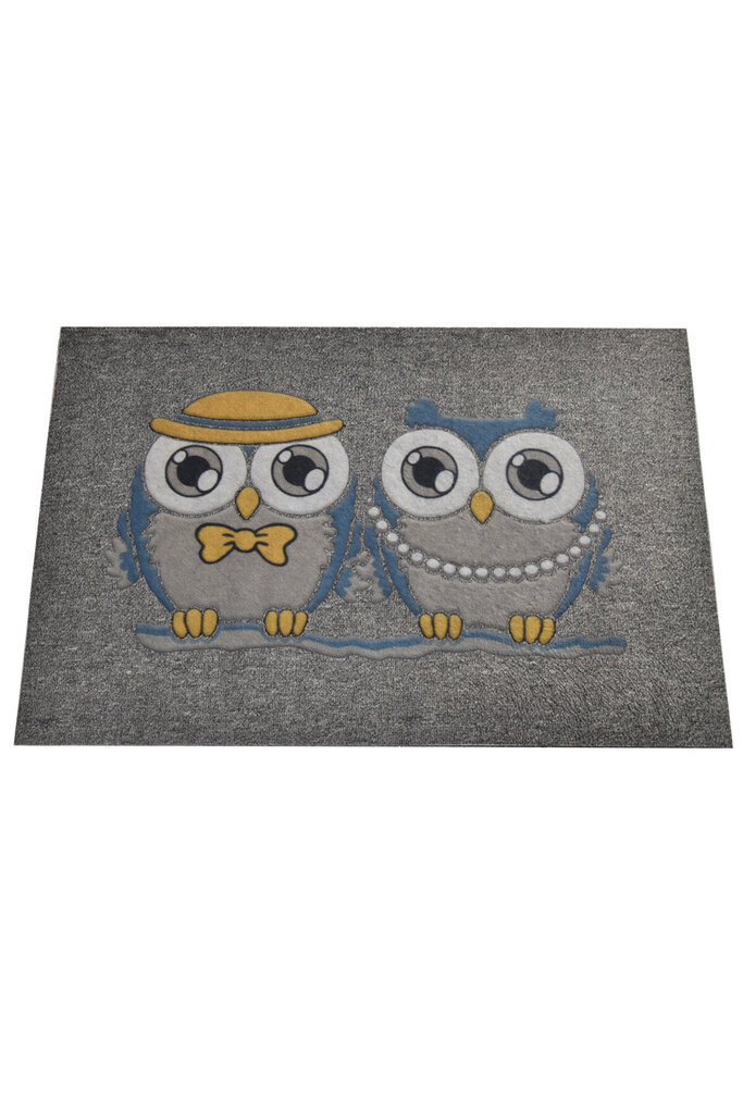 Durų kilimėlis Night Owl 40x60 cm kaina ir informacija | Durų kilimėliai | pigu.lt