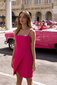 Suknelė moterims M744, rožinė цена и информация | Suknelės | pigu.lt