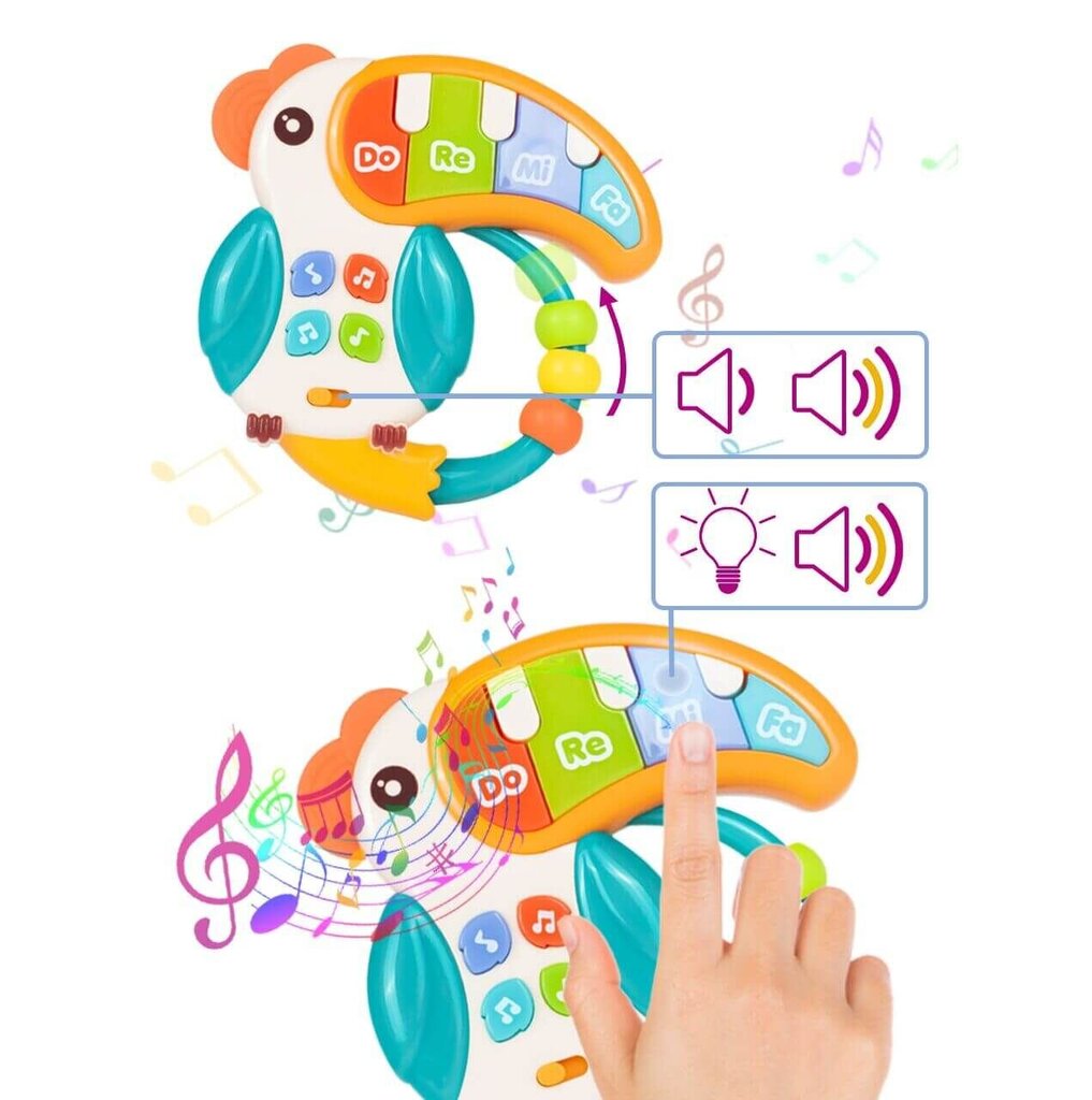 Interaktyvus muzikinis staliukas Huanger kaina ir informacija | Žaislai kūdikiams | pigu.lt
