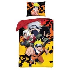 Vaikiškas patalynės komplektas Naruto, 140x200, 2 dalių kaina ir informacija | Patalynė kūdikiams, vaikams | pigu.lt