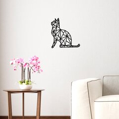 Sienų dekoracija Cat, 1 vnt kaina ir informacija | Interjero detalės | pigu.lt