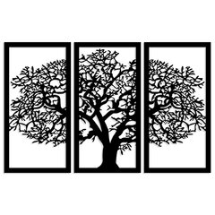 Sienų dekoracija Tree, 1 vnt kaina ir informacija | Interjero detalės | pigu.lt