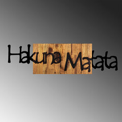 Sienų dekoracija Hakuna Matata 4, 1 vnt. kaina ir informacija | Interjero detalės | pigu.lt
