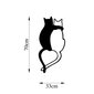Sienų dekoracija Love Cats 478, 1 vnt. kaina ir informacija | Interjero detalės | pigu.lt