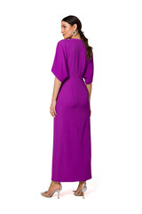Suknelė moterims K163, violetinė kaina ir informacija | Suknelės | pigu.lt
