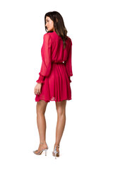 Suknelė moterims K168, rožinė kaina ir informacija | Suknelės | pigu.lt