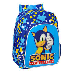 Mokyklinė kuprinė Safta Sonic Speed, mėlyna kaina ir informacija | Kuprinės mokyklai, sportiniai maišeliai | pigu.lt