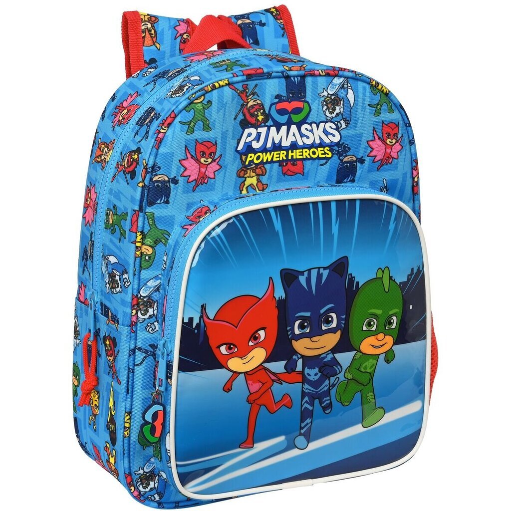 Mokyklinė kuprinė Safta PJ Masks, mėlyna kaina ir informacija | Kuprinės mokyklai, sportiniai maišeliai | pigu.lt