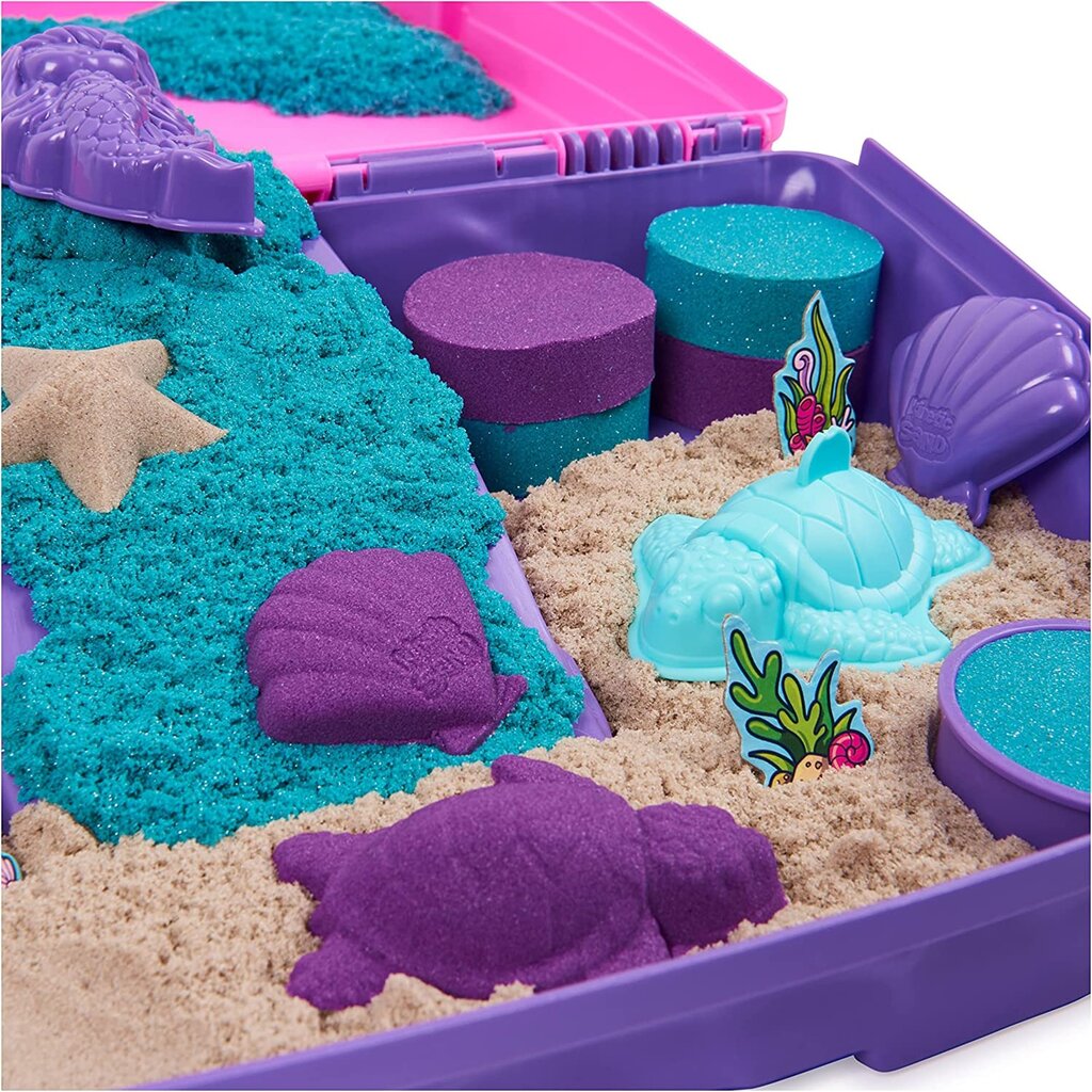 Lagamino rinkinys Kinetic Sand цена и информация | Žaislai mergaitėms | pigu.lt