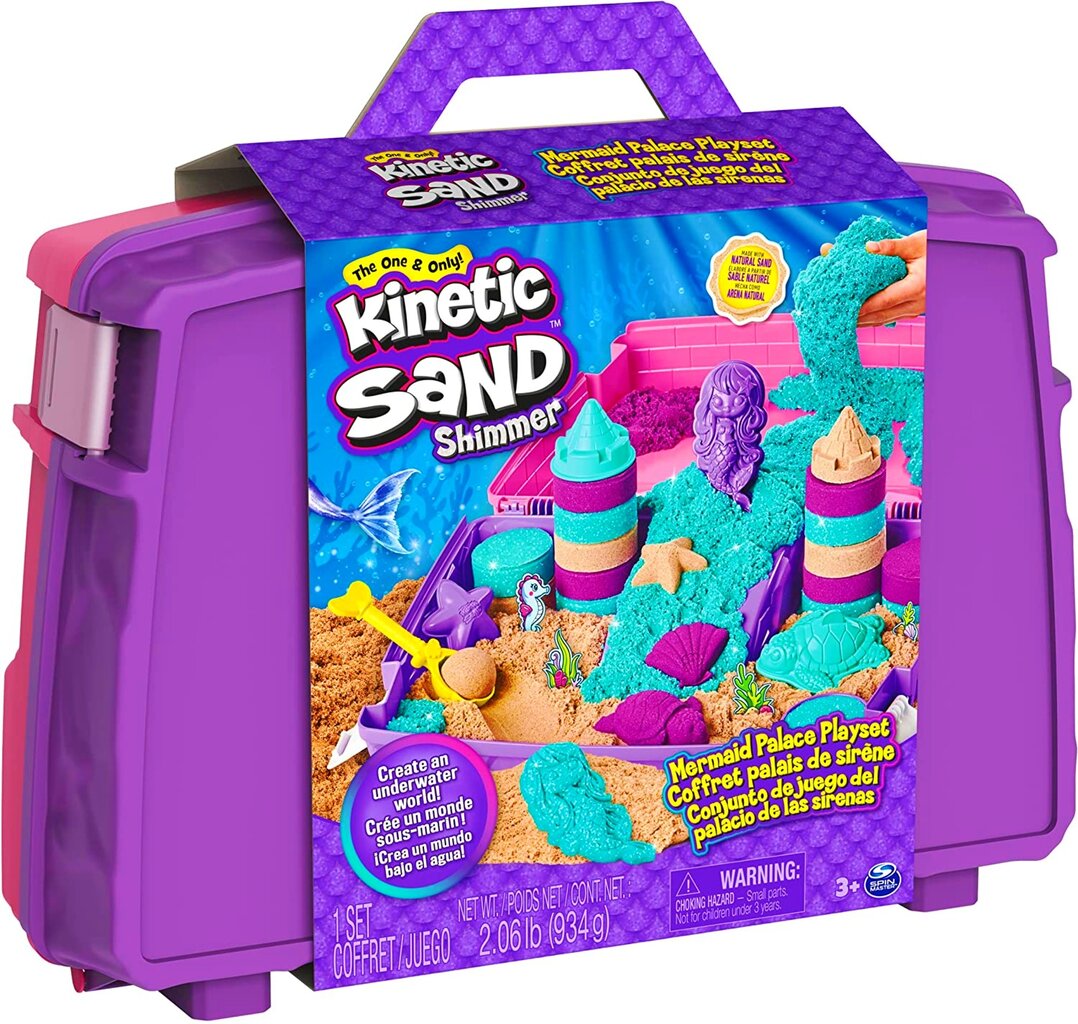 Lagamino rinkinys Kinetic Sand цена и информация | Žaislai mergaitėms | pigu.lt