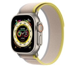 Браслет для Apple Watch Trail Loop Желто-Серый 38-40-41мм цена и информация | Аксессуары для смарт-часов и браслетов | pigu.lt