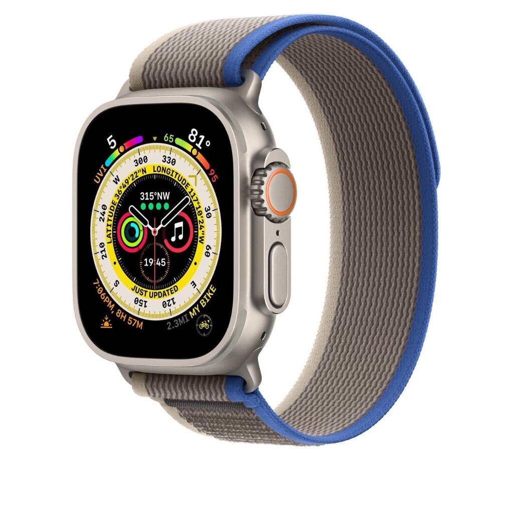 Trail Loop Watch Band Blue kaina ir informacija | Išmaniųjų laikrodžių ir apyrankių priedai | pigu.lt