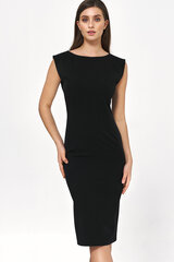 Suknelė moterims S220, juoda kaina ir informacija | Suknelės | pigu.lt