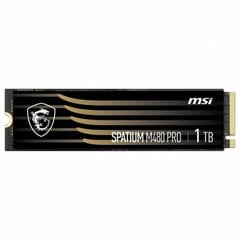 SSD MSI SPATIUM M480 PRO 1TB S78-440L1G0-P83 цена и информация | Внутренние жёсткие диски (HDD, SSD, Hybrid) | pigu.lt