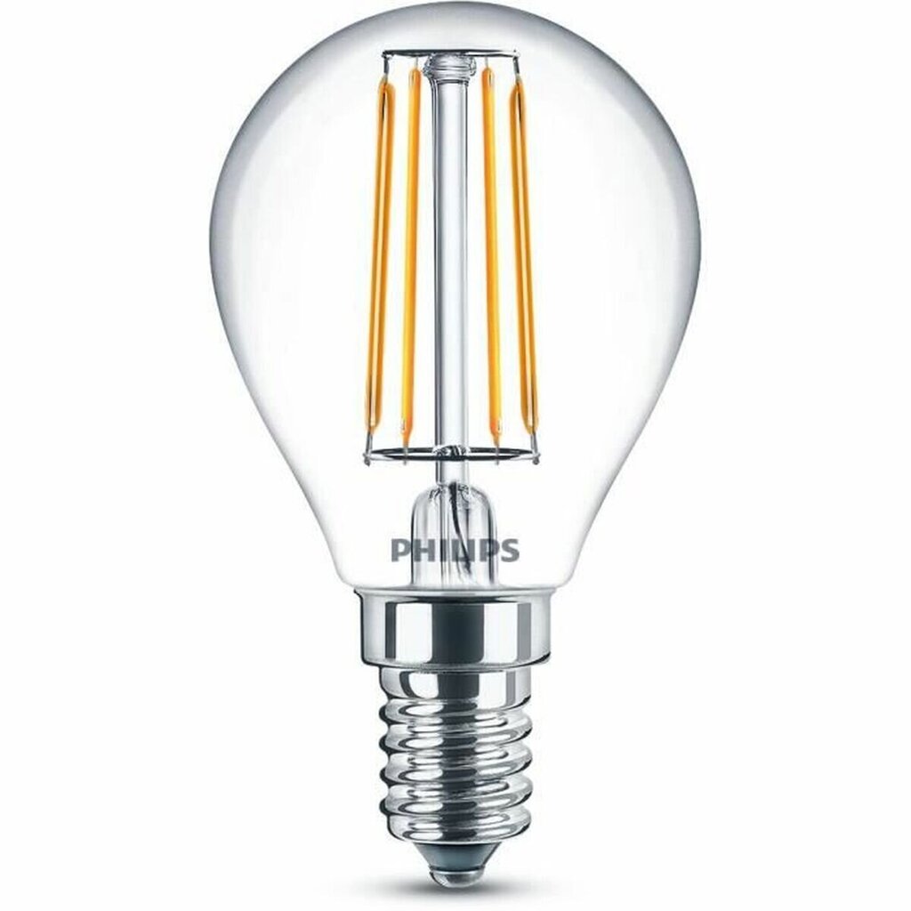 LED lemputė Philips E14 470lm 2700k, 1 vnt. kaina ir informacija | Elektros lemputės | pigu.lt