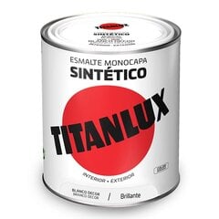 Sintetiniai emalio dažai Titanlux, balti цена и информация | Краска | pigu.lt