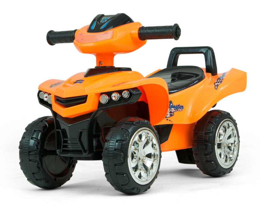 Monster Milly Mally mažylis automobilis juodas/oranžinis цена и информация | Žaislai kūdikiams | pigu.lt