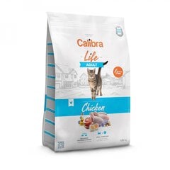 Calibra Cat Life suaugusioms katėms su vištiena, 1,5 kg цена и информация | Сухой корм для кошек | pigu.lt