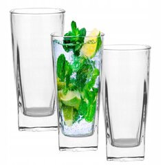 Aukštos stiklinės, 6 vnt. kaina ir informacija | Taurės, puodeliai, ąsočiai | pigu.lt