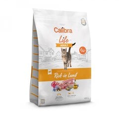 Calibra Cat Life suaugusioms katėms su ėriena, 1,5 kg цена и информация | Сухой корм для кошек | pigu.lt