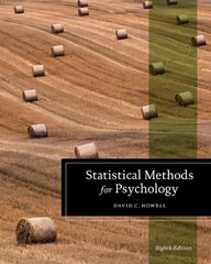 Statistical Methods for Psychology 8th edition kaina ir informacija | Socialinių mokslų knygos | pigu.lt