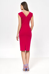 Suknelė moterims S220, rožinė kaina ir informacija | Suknelės | pigu.lt