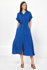 Suknelė moterims S221, mėlyna kaina ir informacija | Suknelės | pigu.lt