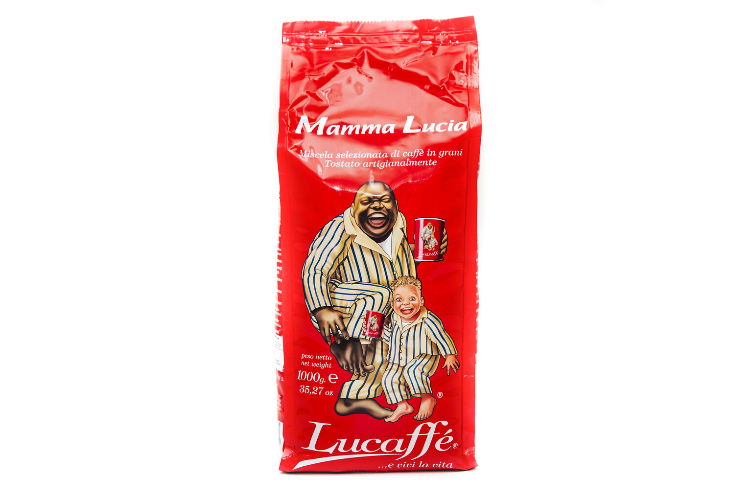 Lucaffé Mamma Lucia kavos pupelės, 1 kg kaina ir informacija | Kava, kakava | pigu.lt