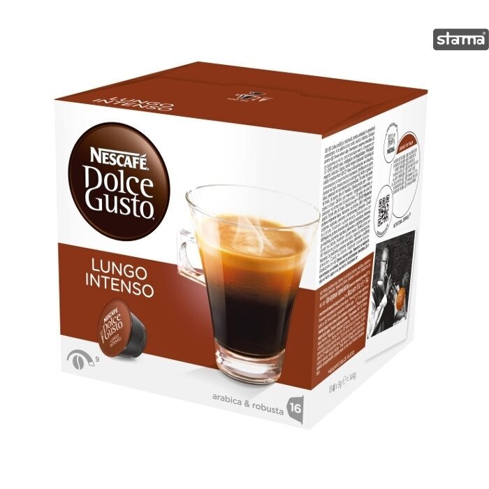 NESCAFE DOLCE GUSTO Lungo Intenso, 16 kaps. kaina ir informacija | Kava, kakava | pigu.lt