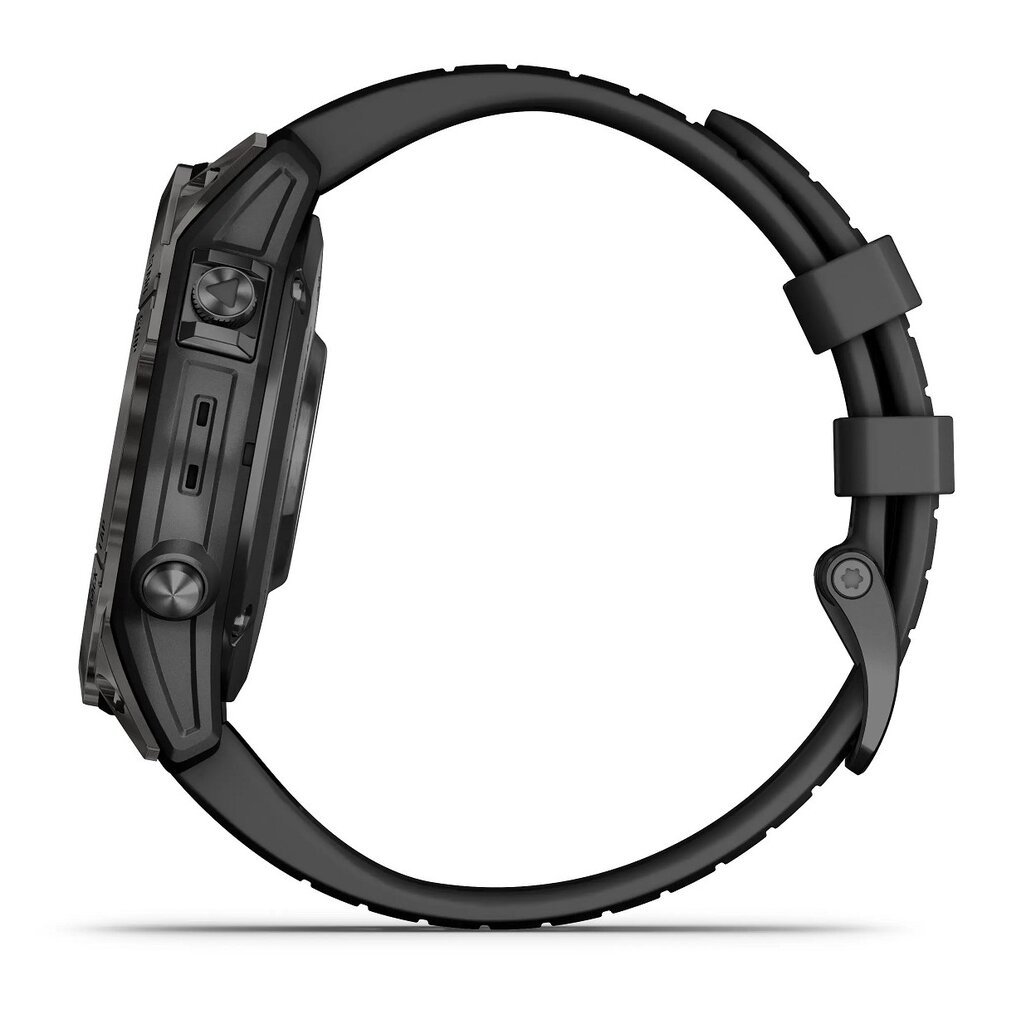 Garmin fēnix® 7 Pro Sapphire Solar Carbon Grey DLC Titanium/Black 47mm kaina ir informacija | Išmanieji laikrodžiai (smartwatch) | pigu.lt