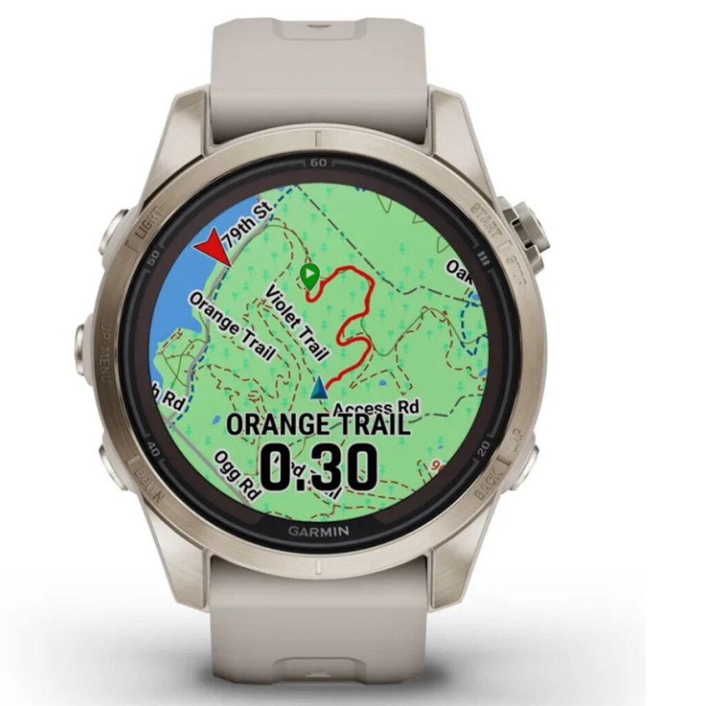 Garmin fēnix® 7S Pro Sapphire Solar Soft Gold/Light Sand 42mm цена и информация | Išmanieji laikrodžiai (smartwatch) | pigu.lt