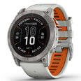 Garmin fēnix® 7X Pro Sapphire Solar Titanium/Fog Gray/Ember Orange