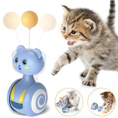 Važinėjantis katės žaislas Smurf kaina ir informacija | Žaislai katėms | pigu.lt