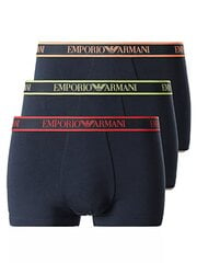 Trumpikės vyrams Emporio Armani 545665220, mėlynos, 3 vnt. kaina ir informacija | Trumpikės | pigu.lt