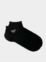Emporio Armani kojinės vyrams 545665246, juodos, 2 poros kaina ir informacija | Vyriškos kojinės | pigu.lt