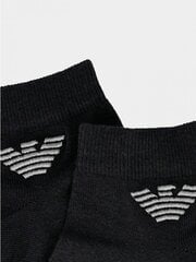 Emporio Armani kojinės vyrams 545665246, juodos, 2 poros kaina ir informacija | Vyriškos kojinės | pigu.lt