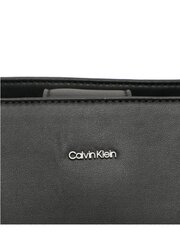 Женская сумка CALVIN KLEIN Must Tote MD Black 545010260, черная цена и информация | Женская сумка Bugatti | pigu.lt
