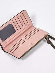 Большой женский кошелек из экологической кожи Shelovet цвета хаки цена и информация | Женские кошельки, держатели для карточек | pigu.lt