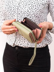 Зеленый женский кошелек Shelovet с ажурным декором цена и информация | Женские кошельки, держатели для карточек | pigu.lt