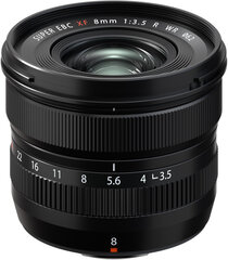 Fujifilm XF 8mm f/3,5 R WR lens kaina ir informacija | Objektyvai | pigu.lt