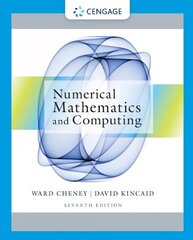 Numerical Mathematics and Computing 7th edition цена и информация | Книги по экономике | pigu.lt