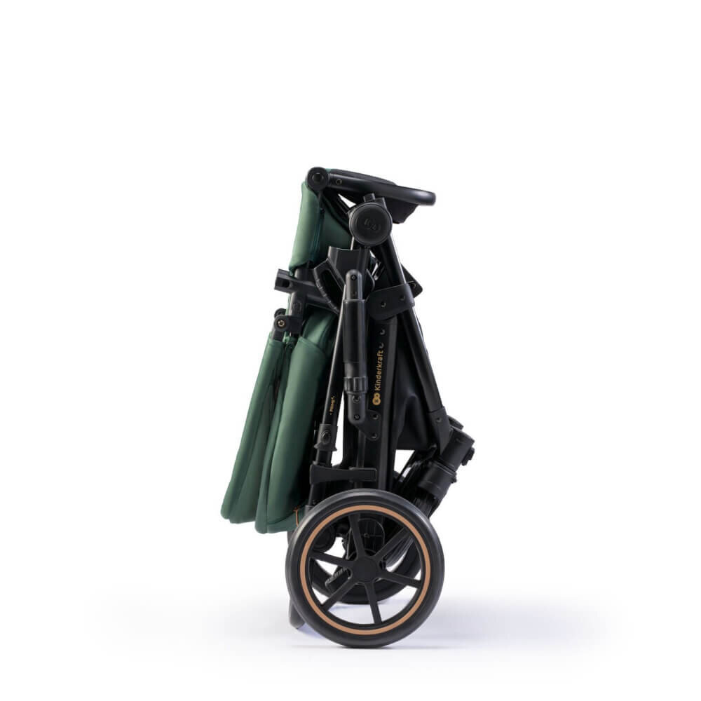 Universalus vežimėlis Kinderkraft Prime 2, Dark Green цена и информация | Vežimėliai | pigu.lt