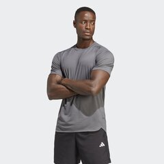 Marškinėliai vyrams Adidas, pilki kaina ir informacija | Sportinė apranga vyrams | pigu.lt