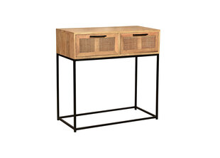 Консольный стол Sit-Möbel Cane, коричневый/черный цена и информация | Столы-консоли | pigu.lt