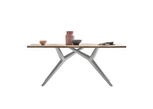Обеденный стол Tables&amp;Co, коричневый цена и информация | Кухонные и обеденные столы | pigu.lt