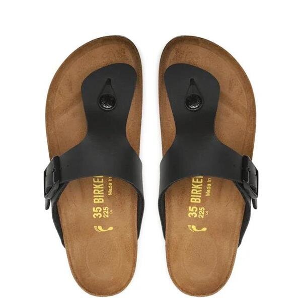 Lauko šlepetės moterims Birkenstock 0044793, juodos kaina ir informacija | Šlepetės moterims | pigu.lt