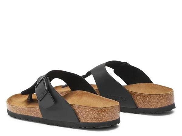 Lauko šlepetės moterims Birkenstock 0044793, juodos kaina ir informacija | Šlepetės moterims | pigu.lt